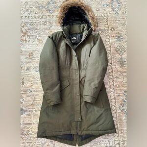 The North Face arctic parka